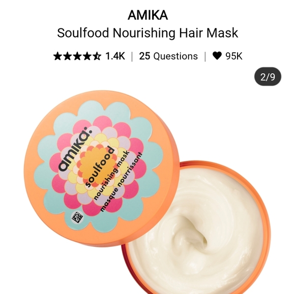 Sephora Other - NWT AMIKA SOUL FOOD NOURISHING HAIR MASK